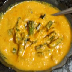 A picture of Gravy wali Bhindi.