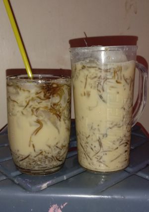 Foto resep Es cincau gula merah