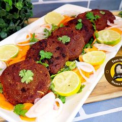 Melt In Mouth Gorakhpuri Boti Meat Kabab A picture of Melt In Mouth Gorakhpuri Boti Meat Kabab.
