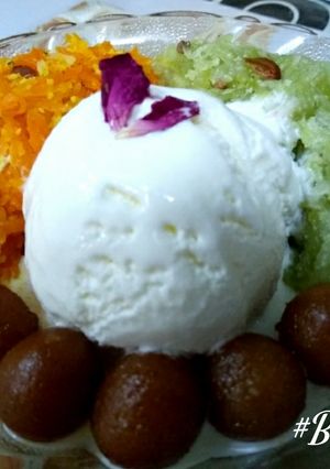 A picture of Triranga delight.