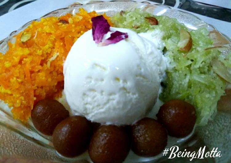 Recipe: Appetizing Triranga delight