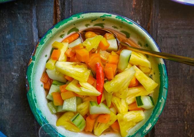 Ini dia! Resep gampang buat Acar Nanas Nasi Kebuli yang enak