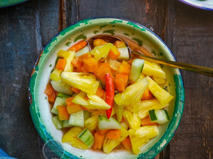 Bagaimana Membuat Acar Nanas Nasi Kebuli yang Menggugah Selera