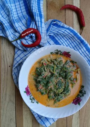 Foto resep Daun Singkong Kuah Santan