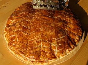 Une photo de Galette des rois frangipane