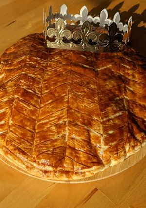 Une photo de Galette des rois frangipane
