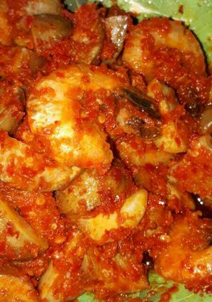 Foto resep Balado jengkol+ udang