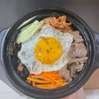 Cơm trộn hàn quốc.! “Theo công thức nhà có gì dùng đó.😆”