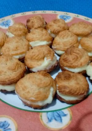 Foto resep Chouk pastry vanilla mini eknomis