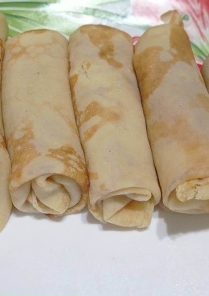 Млинці з яблуками та корицею