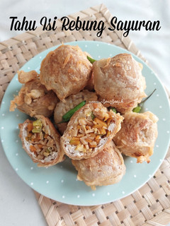 Foto resep Tahu Isi Rebung Sayuran