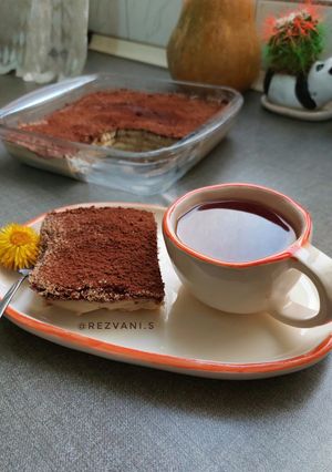 عکسی از دستور دسر نسکافه ای