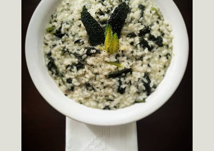 Modo più semplice a Fai  Veloce Risotto con cavolo nero