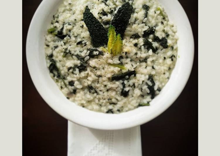 Risotto con cavolo nero