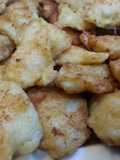 Pan fried fish nuggets