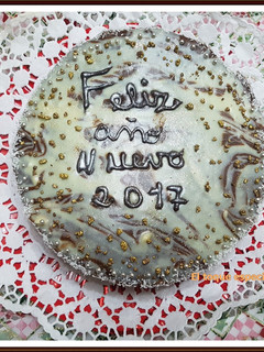 Una foto de Tarta rellena de trufa 2017