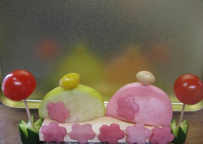 Oshizushi (Pressed Sushi) for Hina Matsuri (Doll's Festival)