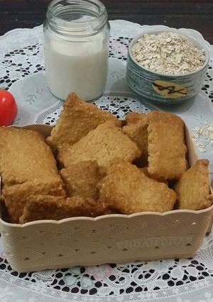 Hình của món Bánh quy yến mạch.