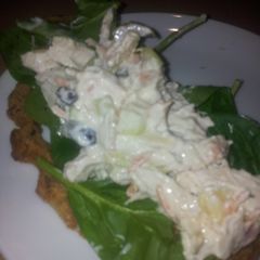 A picture of Creamy Chicken Apple Salad.