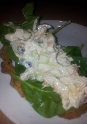 A picture of Creamy Chicken Apple Salad.