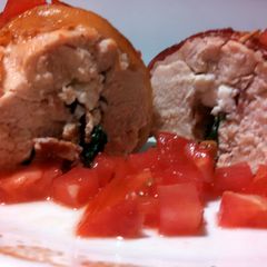 Bacon Wrapped Stuffed Chicken A picture of Bacon Wrapped Stuffed Chicken.