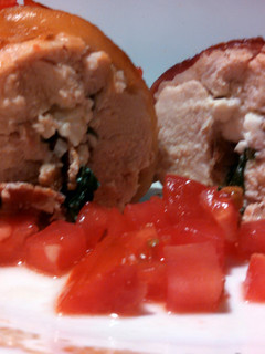 A picture of Bacon Wrapped Stuffed Chicken.