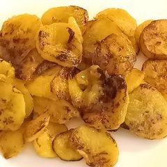 A picture of Toasted plantains.