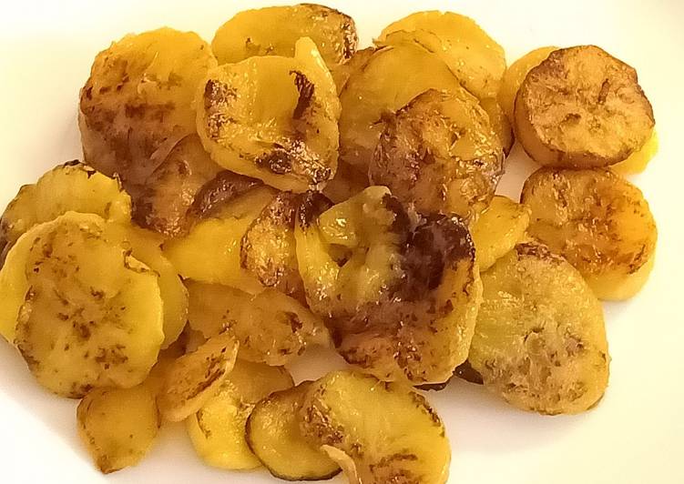 Toasted plantains