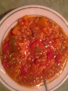 A picture of Stuffed Pepper Soup.