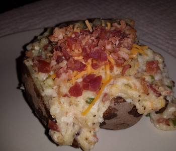 Update, Serving Recipe Steves Double Stuffed Taters Delicious Simple