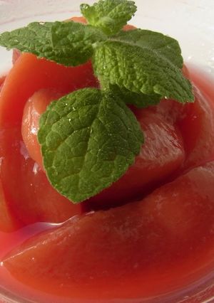 A picture of Nectarine Compote.