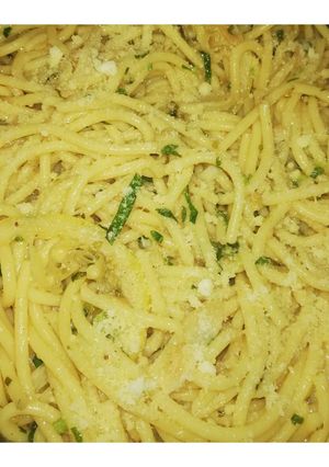 A picture of Aglio e Olio.