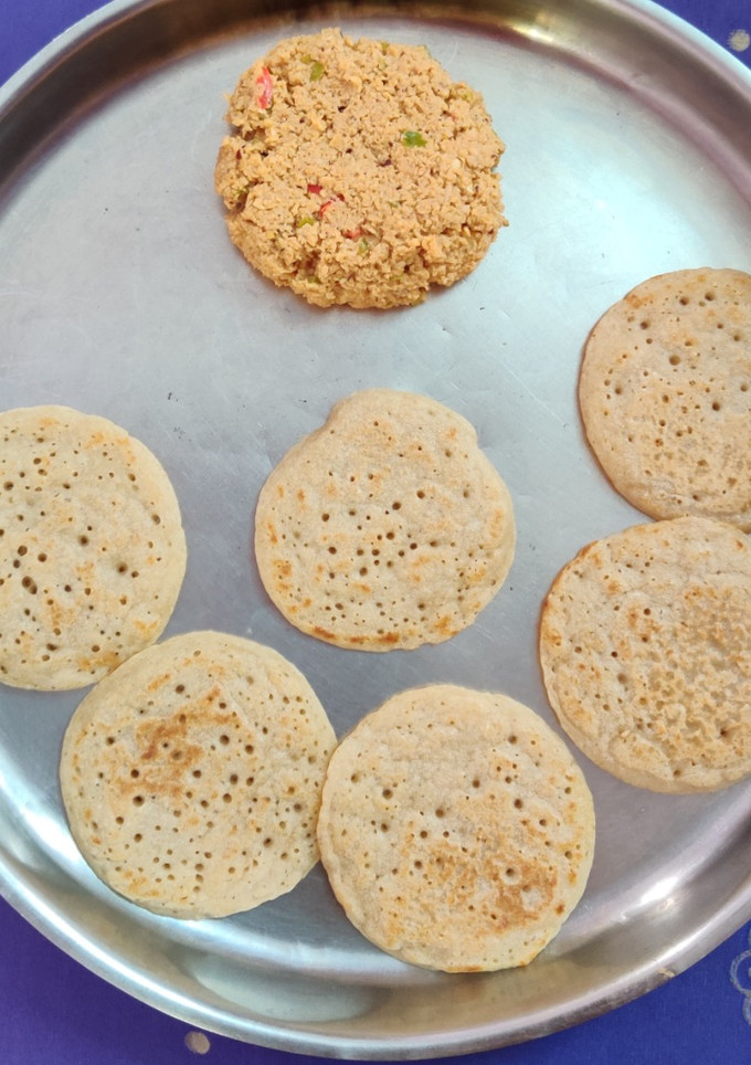 கோதுமை தோசை தேங்காய் துவையல் செய்முறை முக்கிய புகைப்படம்