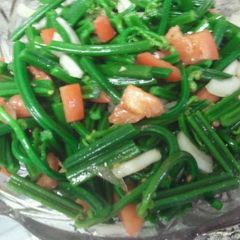 A picture of Vegan Gluten-Free Warabi Salad.