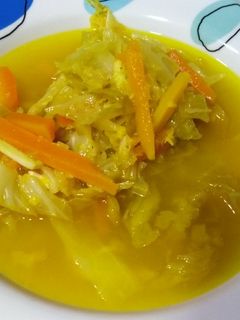 Una foto de Sopa de col