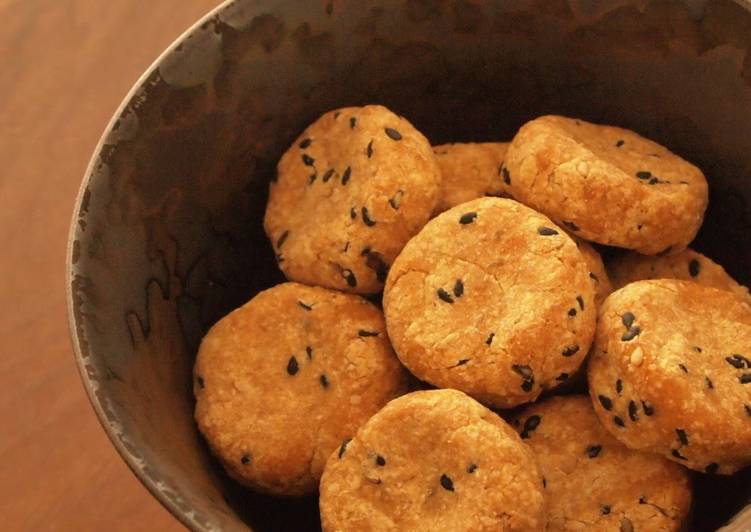 Honey Kinako Okra Cookies for Dieters
