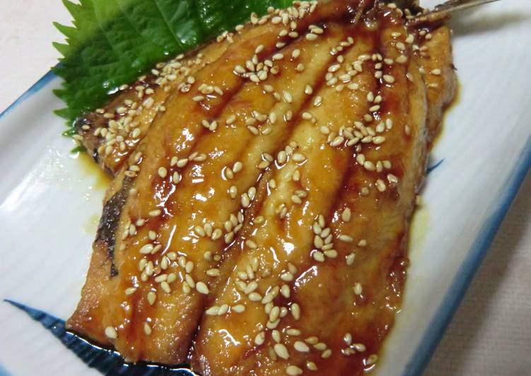 Easy! Kabayaki-Style Sardines