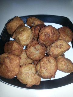 A picture of Easy fried meatballs-kofta panne.