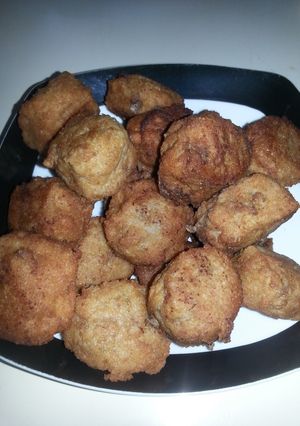 A picture of Easy fried meatballs-kofta panne.