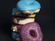 Una foto de donut al horno