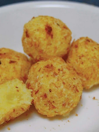 Easy Way Make Recipe Healthier Non-fried Sweet Potato Croquettes that is Delicious, Can Spoil the Tongue}