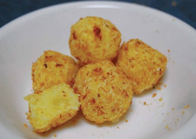 Healthier Non-fried Sweet Potato Croquettes