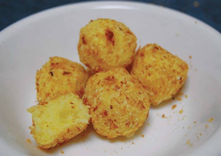 Steps to Prepare Super Quick Homemade Healthier Non-fried Sweet Potato Croquettes