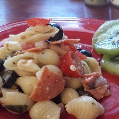 A picture of Easy Italian Pasta Salad.