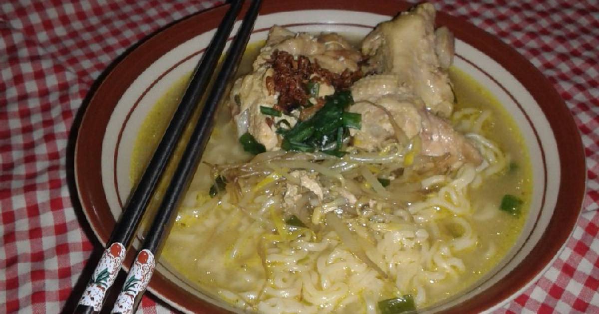 Resep 7 Mie Telur Kuah Soto Oleh Ranti Rahayu Cookpad