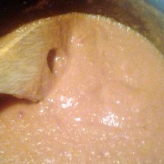 A picture of papaya apple barbeque sauce.