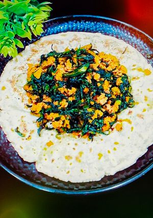 A picture of Methi Zunka.