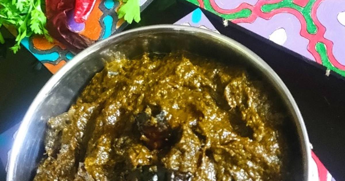 Coriander leaves thokku Recipe by Suchitra S(Radhika S) Cookpad