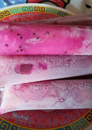 Foto resep Es mambo milk dragon manggo