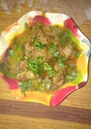 A picture of Special mutton curry.